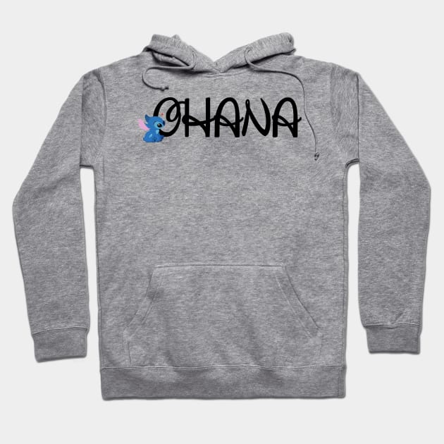 Ohana Hoodie by AlienClownThings